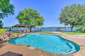 Spacious Granbury Home with Lakefront Outdoor Oasis!